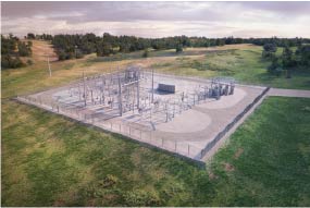 Open project substation modal