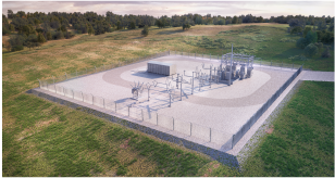 Open project substation modal